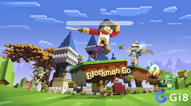 Giao diện giúp tối ưu hóa trải nghiệm của Game Blockman GO