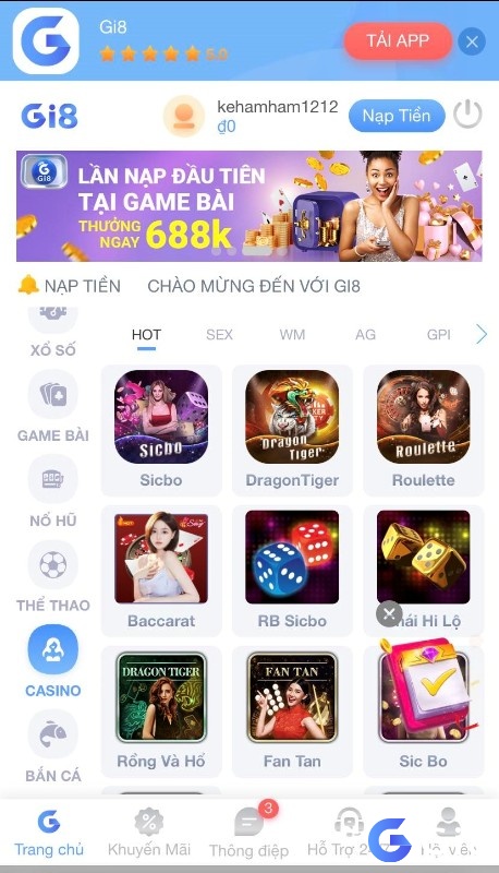 Web cược mang đến một cảm giác chơi casino độc đáo