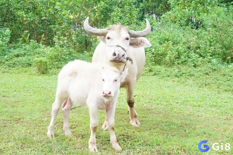 Điềm báo mơ thấy trâu trắng