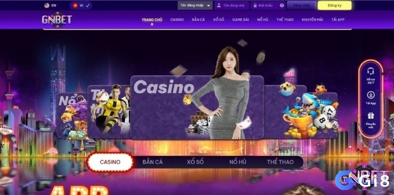 Cách tham gia chơi tại cổng game Gnbet