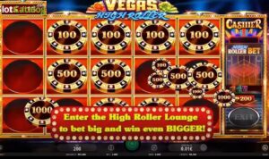 Vegas High Roller - Slot xoay quanh hào nhoáng Las Vegas