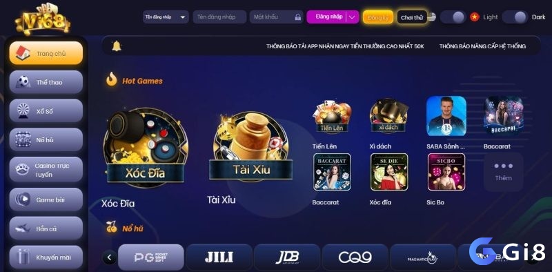 Đăng nhập Vi68 cần những thông tin gì?
