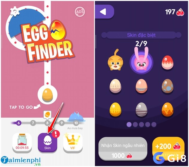 Để Egg Finder thêm hoàn hảo, cần thêm chút gia vị mới