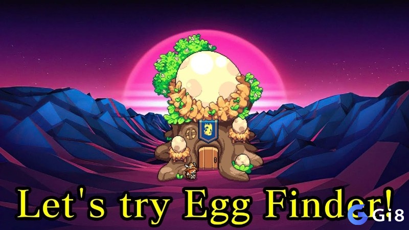 Quả trứng biết đi chinh phục thử thách trong Egg Finder