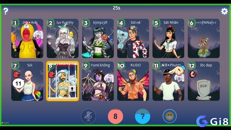 Ảnh chụp giao diện tạo phòng riêng trong game – một tính năng phổ biến giúp người chơi mời bạn bè cùng tham gia.