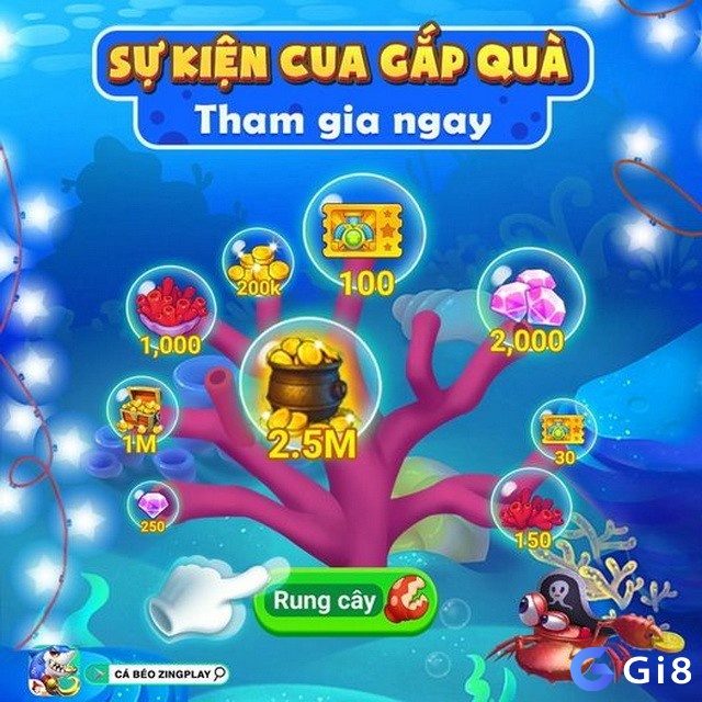 Giftcode bắn cá mang đến nhiều phần thưởng giá trị cho người chơi như xu, kim cương và vật phẩm đặc biệt