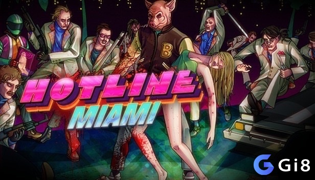 Hotline Miami – Game hành động nhẹ cho PC với đồ họa retro và nhịp chơi nhanh đầy thử thách, lấy cảm hứng từ thập niên 80