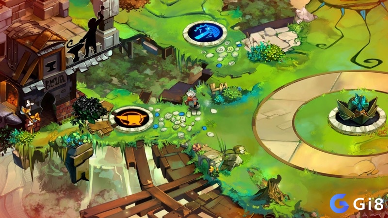 Bastion – Game hành động nhẹ với đồ họa vẽ tay ấn tượng và lối dẫn chuyện sống động theo từng bước đi của người chơi