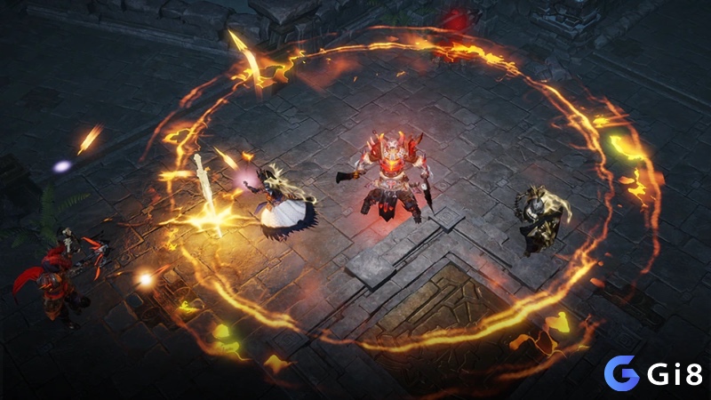 Diablo Immortal tái hiện thế giới Sanctuary tăm tối và lối chơi hành động đặc trưng của dòng Diablo.