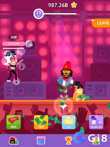 Game Partymasters có đồ họa theo phong cách hoạt hình tươi sáng và đẹp mắt