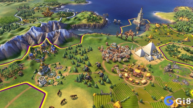 Lãnh đạo nền văn minh từ thời đồ đá đến tương lai trong Civilization VI – kiệt tác 4X turn-based.