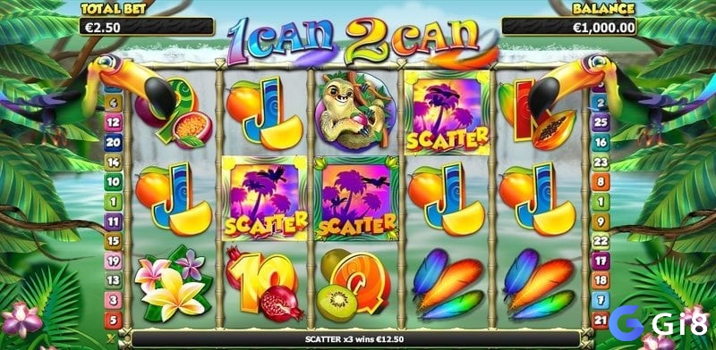 Scatter là chìa khóa mở khóa tính năng Free Spins – phần thưởng ngoài lề payline vẫn đầy hấp dẫn