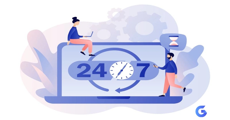 Hỗ trợ khách hàng 24/7 nên anh em có thể yên tâm trải nghiệm nhé