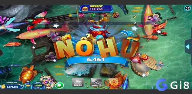 Bắn cá Jackpot Fishing mang đến những giây phút nổ hũ đầy kịch tính