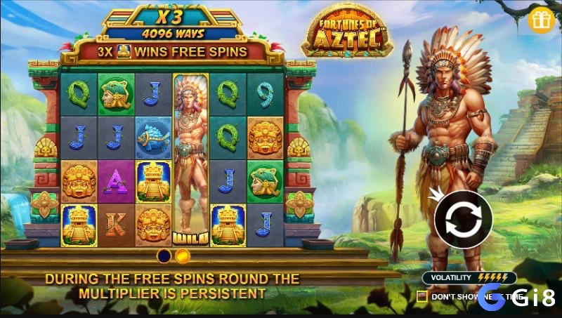 Aztec Gems thu hút với cuộn nhân hệ số đặc biệt – giúp tăng mạnh giá trị phần thưởng.