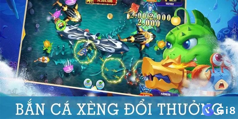 Cùng gi8 khám phá game bắn cá xèng cực hấp dẫn nhé 