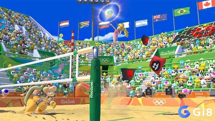  Mario & Sonic Rio 2016 – game bóng chuyền vui nhộn với dàn nhân vật huyền thoại