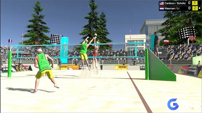  Volleyball Unbound – game bóng chuyền mô phỏng bãi biển siêu thực