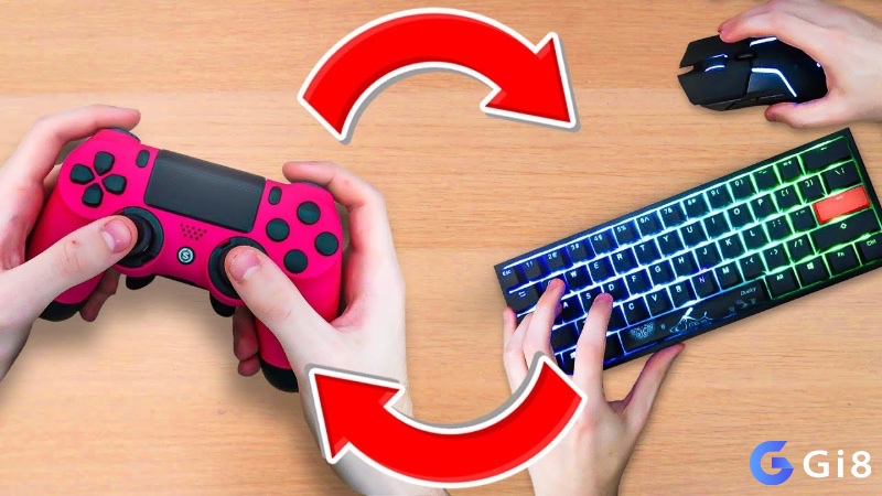 Phương án tiện lợi để chơi game đối kháng 2 người PC khi chỉ có một tay cầm sẵn có.