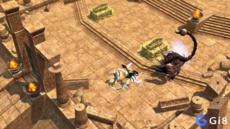 Game nhập vai online Titan Quest sẽ đưa anh em chu du khắp nơi để tiêu diệt quái vật hung tàn