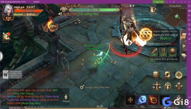 MU Vượt Thời Đại tái hiện trải nghiệm game online nhập vai cày cuốc quen thuộc, phù hợp với game thủ bận rộn.