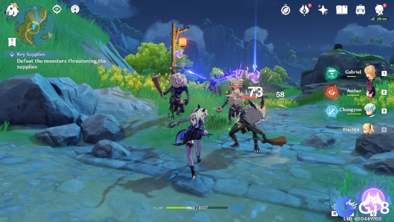 Genshin Impact – game thế giới mở PC Teyvat rộng lớn và đầy màu sắc.