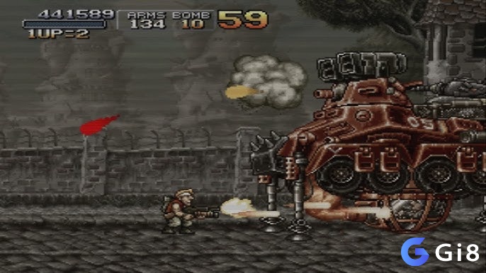 Metal Slug – game đi cảnh bắn súng làm mưa làm gió một thời
