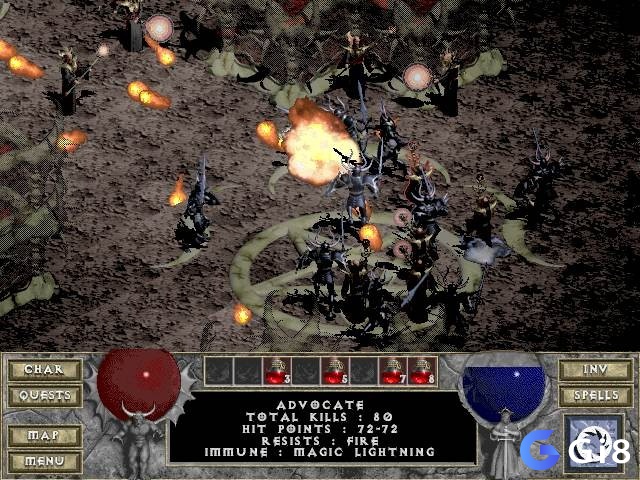 Diablo – tựa game nhập vai diệt quỷ siêu cuốn