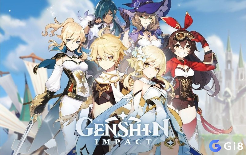 Genshin Impact là lựa chọn hàng đầu trong top game cày cuốc PC nhờ đồ họa đẹp mắt và thế giới mở rộng lớn.