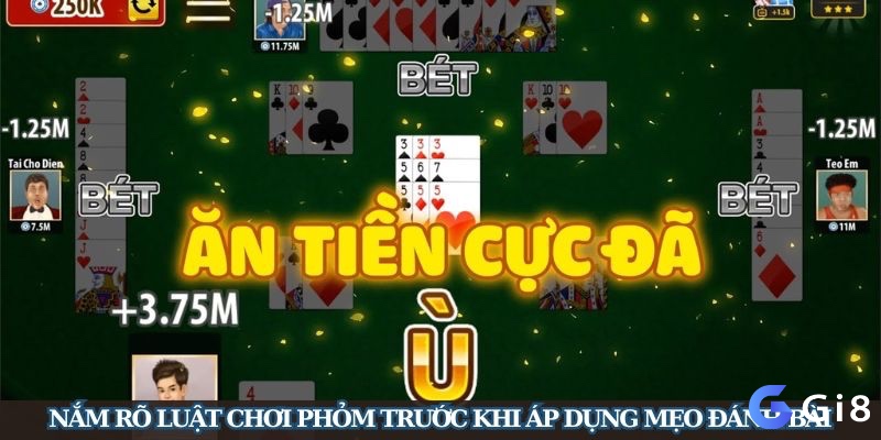 Điểm số rác còn lại sẽ phân định người thắng thua trong cách đánh bài Phỏm nếu không có ù.