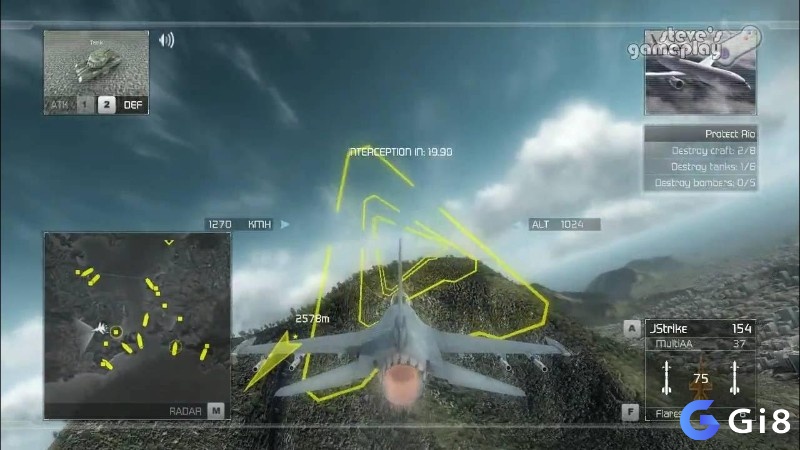 Tom Clancy’s HAWX – game máy bay không chiến 3D hiện đại, trải nghiệm đậm chất điện ảnh