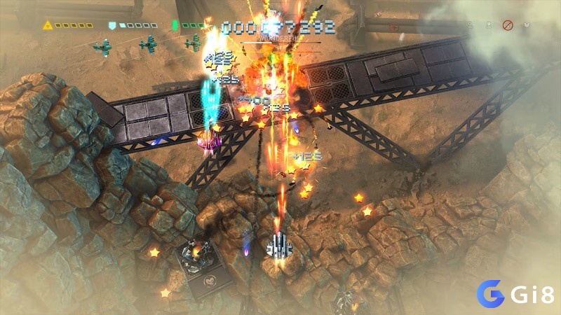 Sky Force Reloaded – game bắn máy bay pc với lối chơi bullet hell cuốn hút và đồ họa 3D rực rỡ