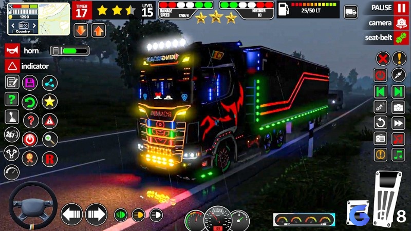 Khác biệt lớn của game lái xe tải so với mô phỏng khác là sự linh hoạt và đa dạng trong cách chơi